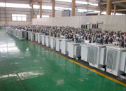 亳州油浸式变压器成品车间